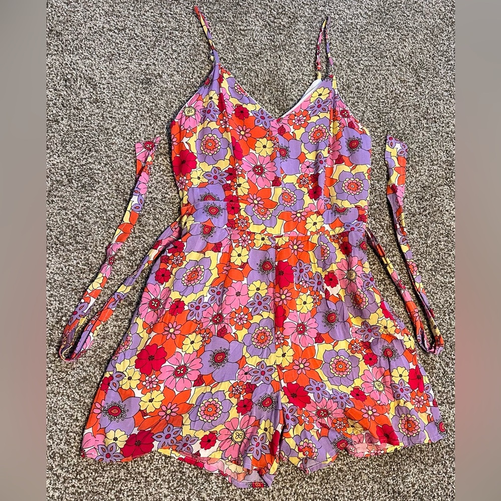 Louna Floral Romper - Size XS